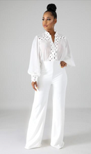 Load image into Gallery viewer, Eyelet Jumpsuit