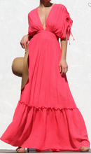 Load image into Gallery viewer, Spring Ruffle Maxi Dress