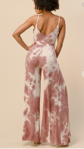 Tie Dye Tank Jumpsuit