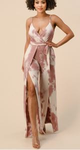 Tie Dye Tank Jumpsuit